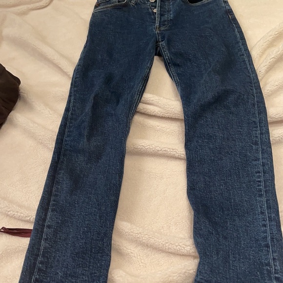 ReDone Originals high rise ankle crop jeans 26 - Picture 3 of 6